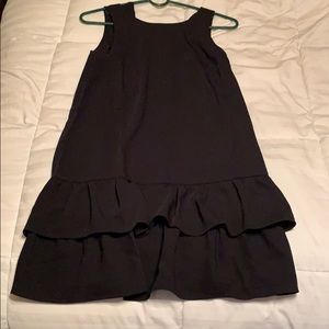 Back Cutout Ruffle Dress